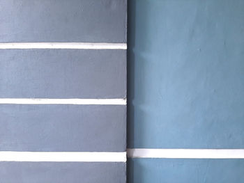 Colorful wall with white line in the background