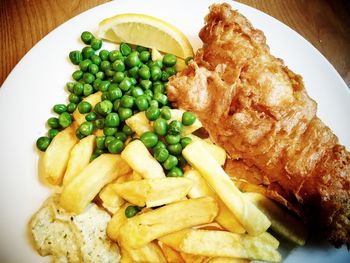 Close-up of food in plate