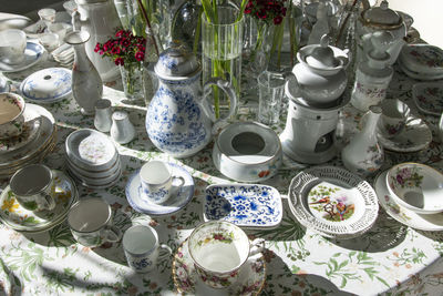 large group of objects