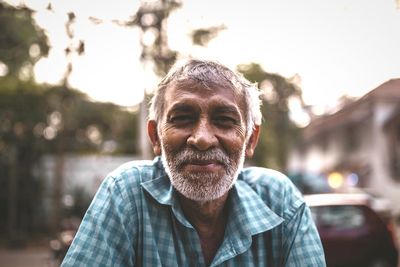 Portrait of a smiling young man