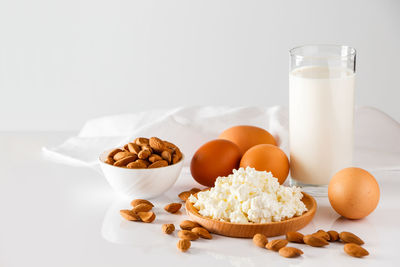 Close-up of food on table