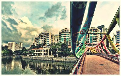 River with buildings in background