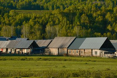 Hemu village in xinjiang are peaceful and isolated from the world