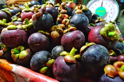 Full frame shot of fruits for sale