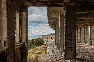 Abandoned summer camp