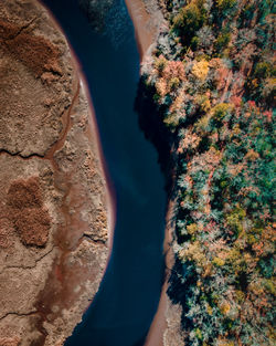 High angle view of landscape