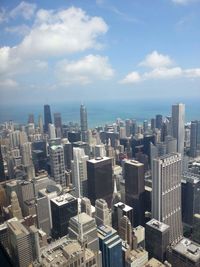 Aerial view of a city