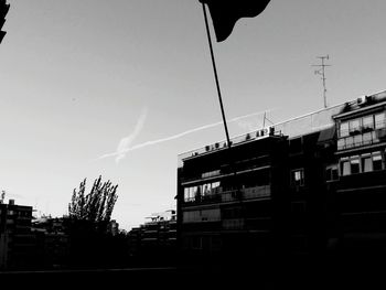 Low angle view of buildings against sky