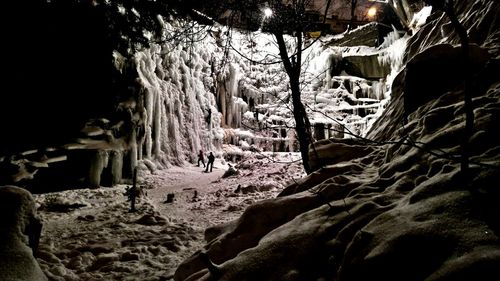 Close-up of cave