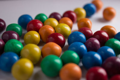 Close-up of multi colored candies