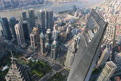 Aerial view of cityscape