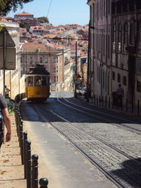 City street with buildings in background