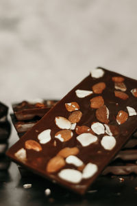 Close-up of chocolate cake
