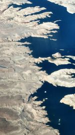 Aerial view of landscape against sky