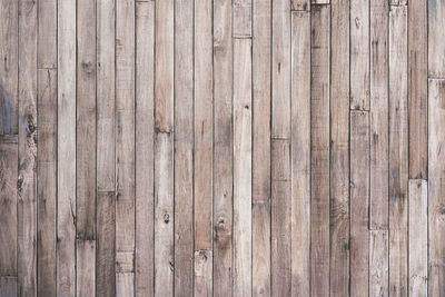 Full frame shot of wooden wall
