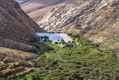 Landscape between betancuria and pajara on fuerteventura, spain