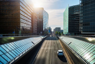 Modern buildings in city