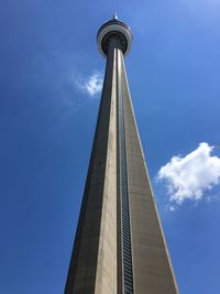 Low angle view of building against cloudy sky