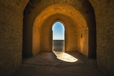 Interior of historic building