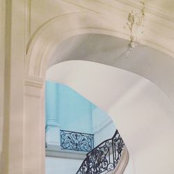 Low angle view of ceiling