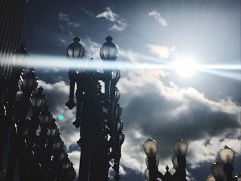 Panoramic view of sky and clouds