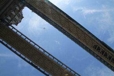 Low angle view of bridge