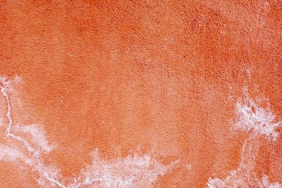 Full frame shot of orange wall