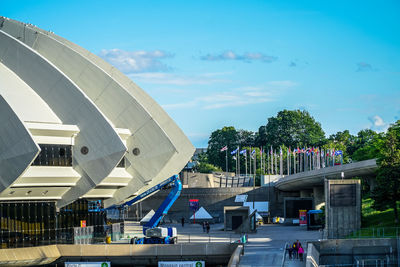 View of modern building