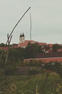 Built structures against sky