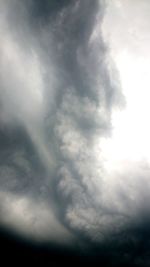 Low angle view of clouds in sky