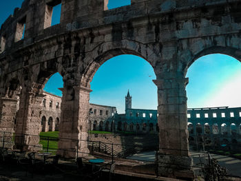 View of historical building against sky