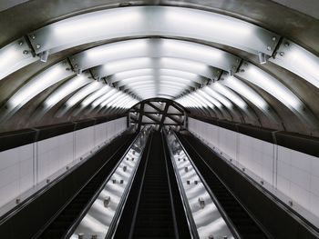 Interior of subway station