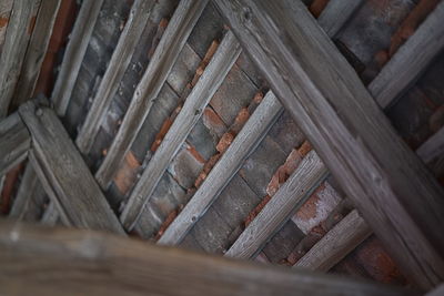 Full frame shot of roof