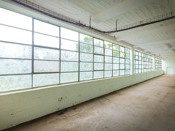 Interior of abandoned building