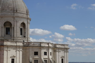 National pantheon against sky