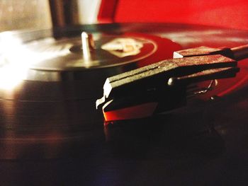 Close-up of guitar