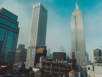 Skyscrapers in city