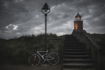 Lighthouse against sky