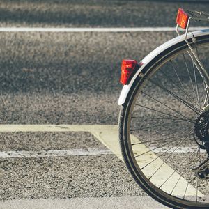 Bicycle in the street