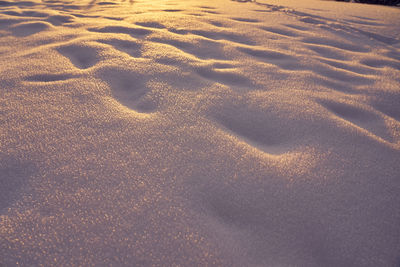 Full frame shot of sand dune