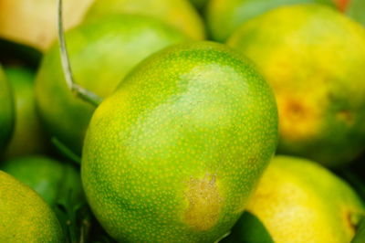 Close-up of fruits for sale at market stall