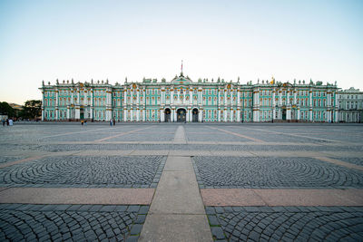 View of historic building against sky