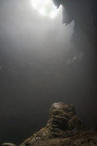 Rock formations against sky