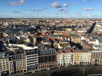 Aerial view of cityscape