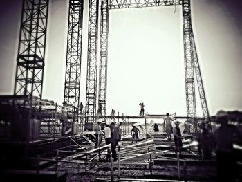 Low angle view of built structure