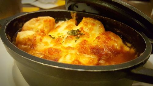 Close-up of food in bowl