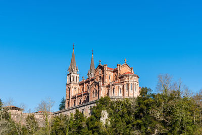 Basilica of covadonga in asturias