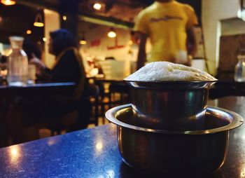 Close-up of food in kitchen