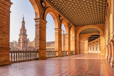 View of historical building