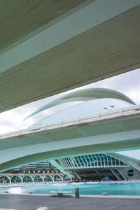 Low angle view of bridge